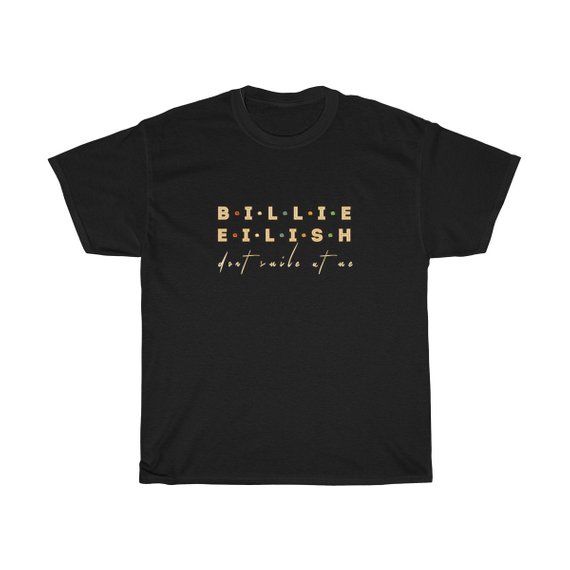 Billie Eilish Dont Smile At Me Lovely Unisex T Shirt Billie Eilish Dont 0725