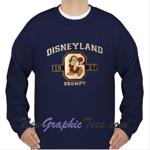 disneyland grumpy sweatshirts