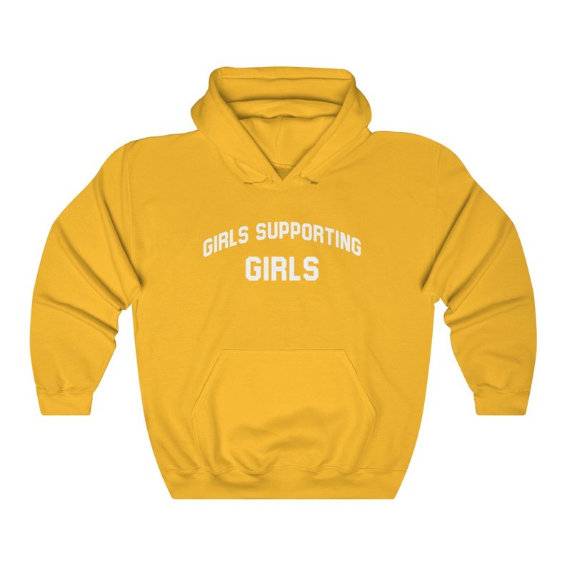 girls supporting girls hoodie