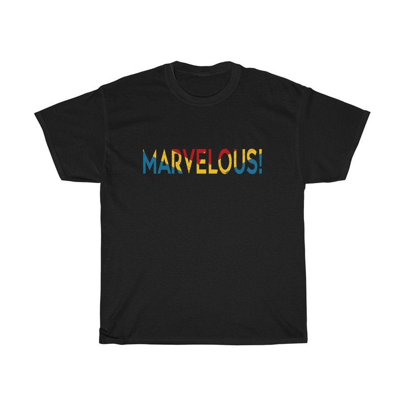 MARVELOUS T Shirt - newgraphictees.com MARVELOUS T Shirt