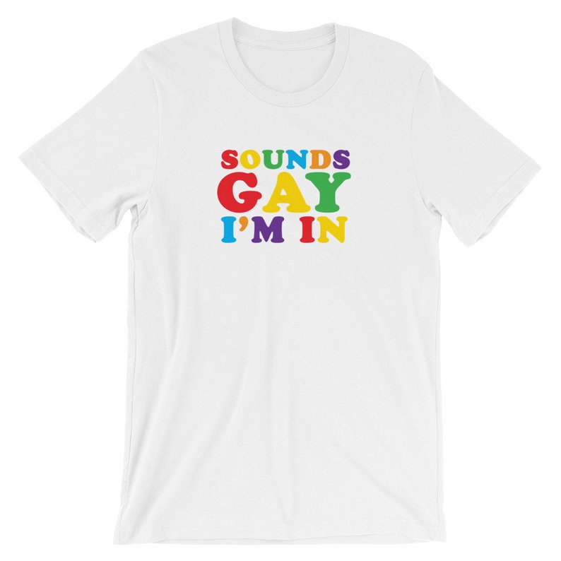 gay fine by me t shirt project