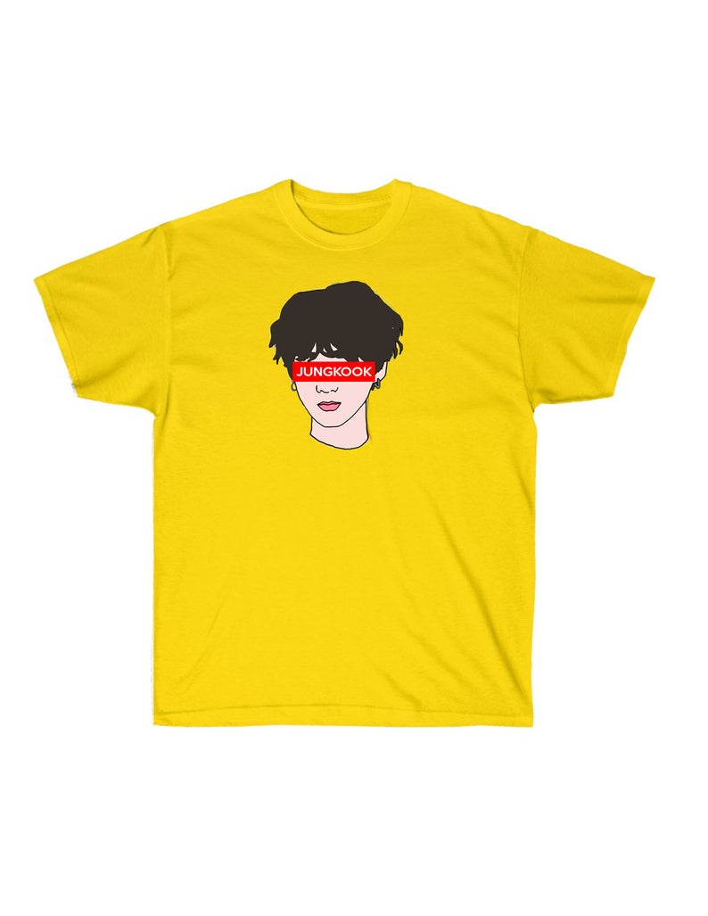 jungkook skull t shirt