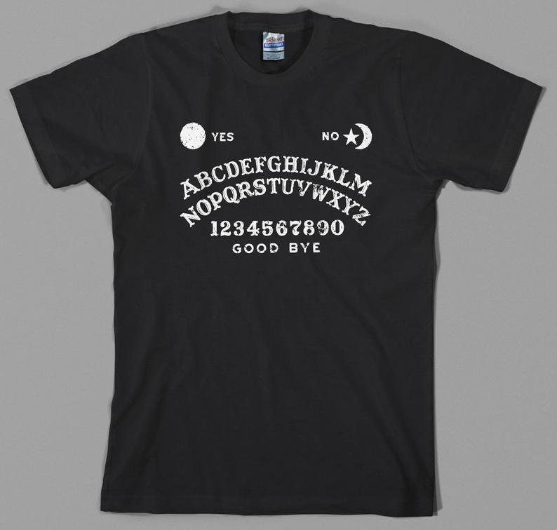 pizza ouija board shirt