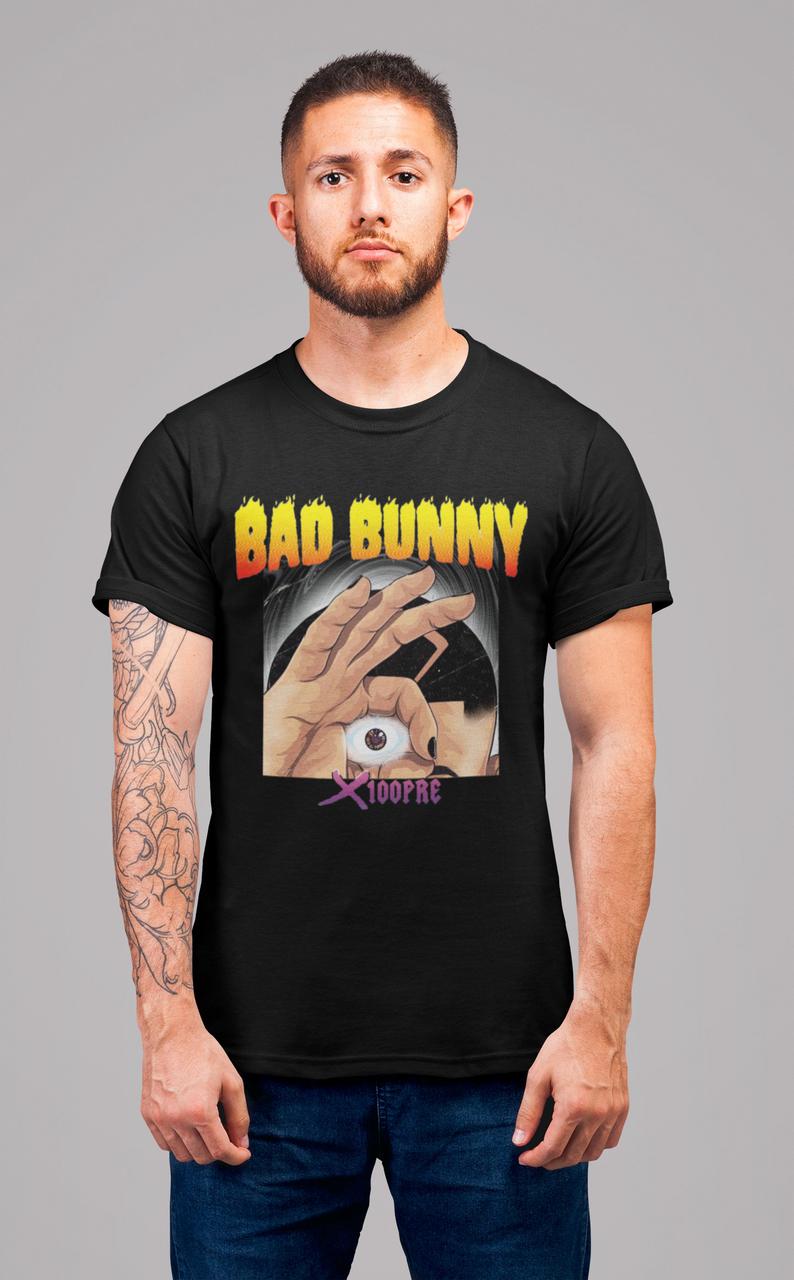 bad bunny x100pre tour shirt