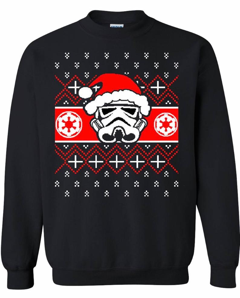 Darth Vader Ugly Christmas Sweater Unisex Crewneck Sweatshirt