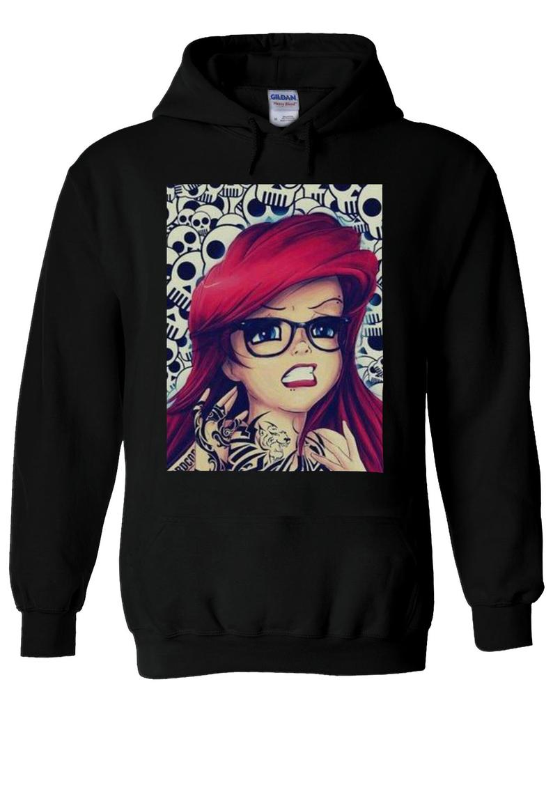 ariel hoodie