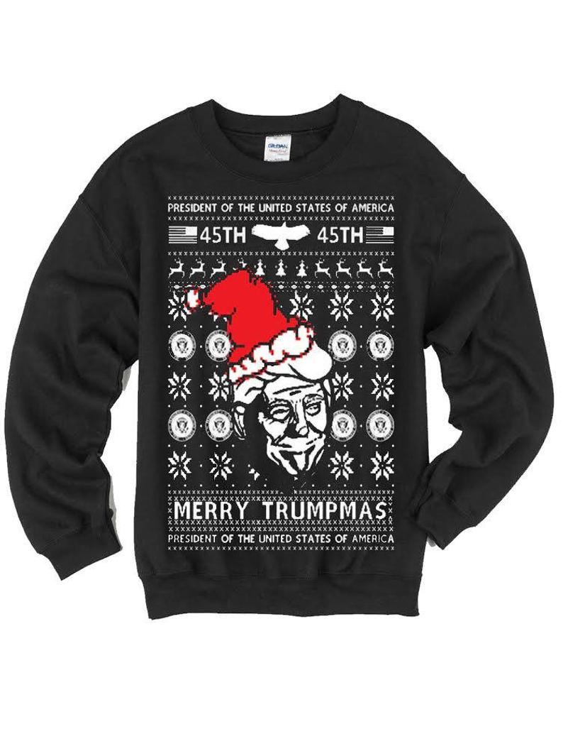 crew neck christmas sweatshirt