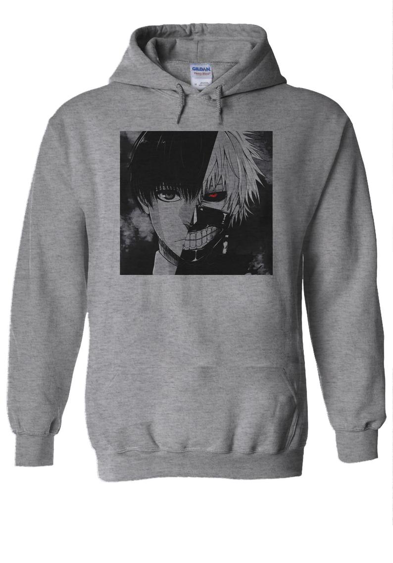 Tokyo Ghoul Kaneki Hoodie - newgraphictees.com Tokyo Ghoul Kaneki Hoodie