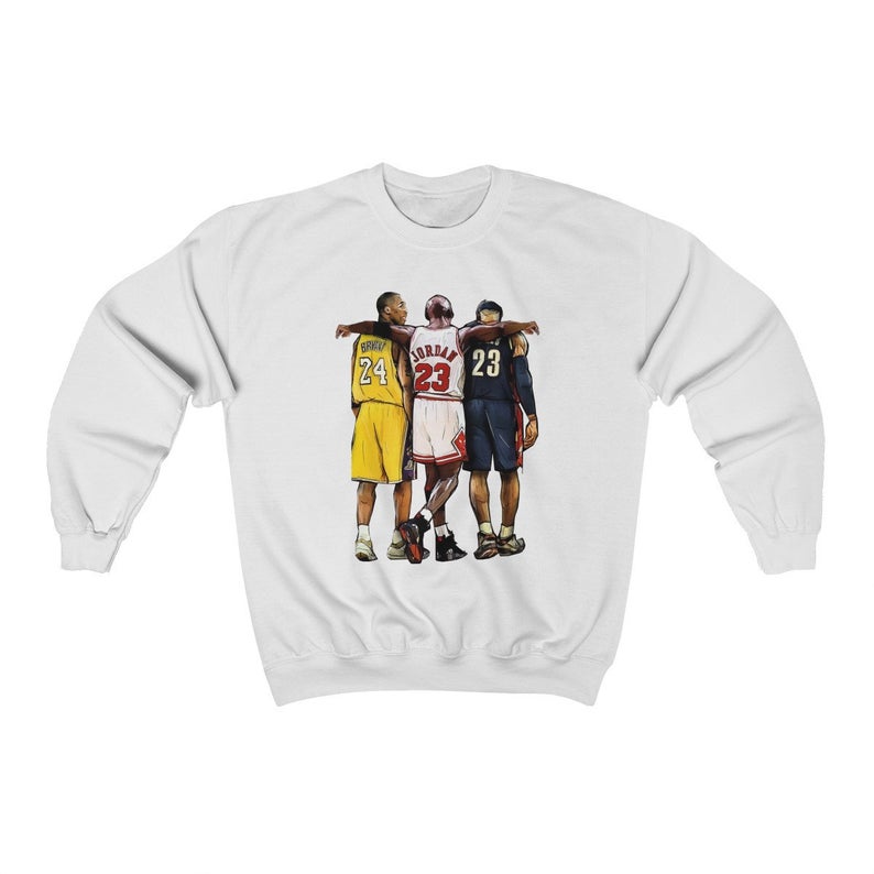 kobe bryant lebron james michael jordan hoodie