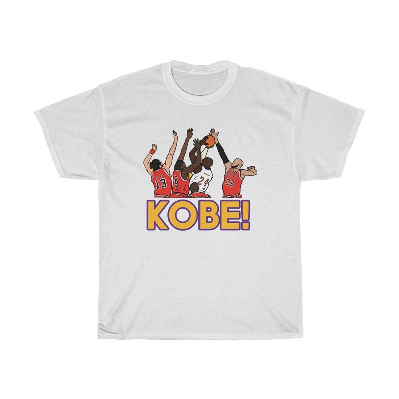 kobe white t shirt