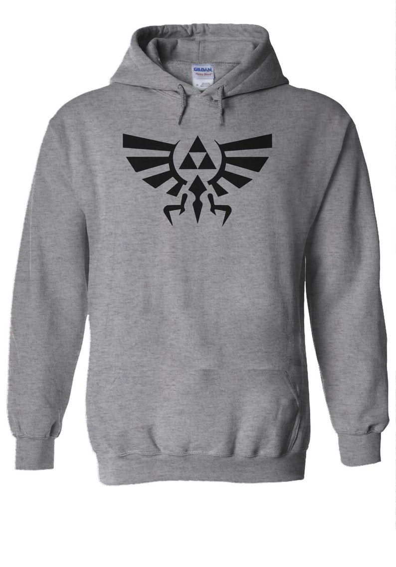 Legend Of Zelda Royal Crest Vector Logo Hoodie - newgraphictees.com ...