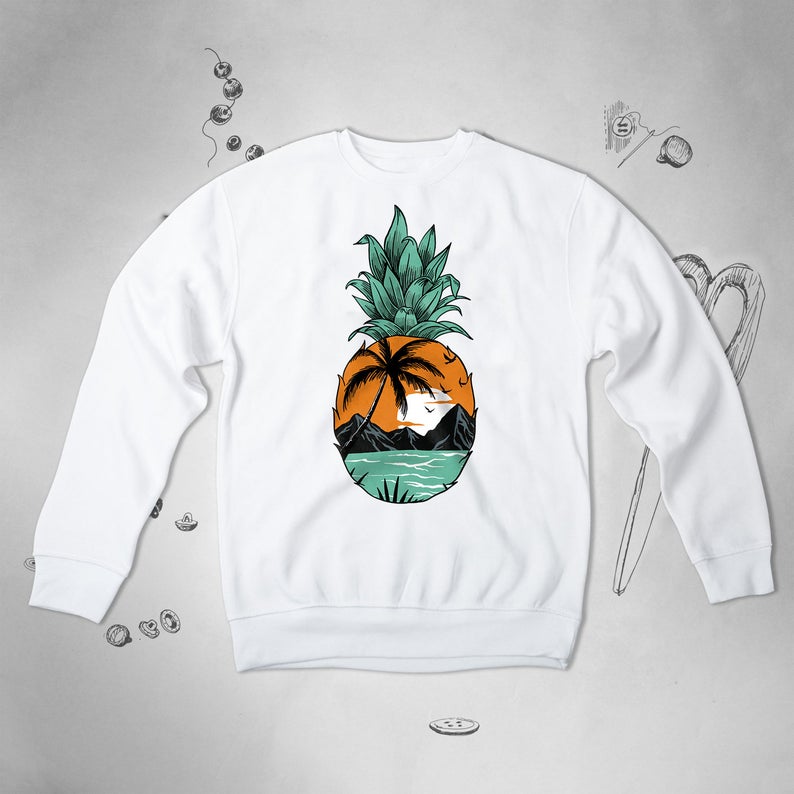 Hawaiian Art sweatshirt