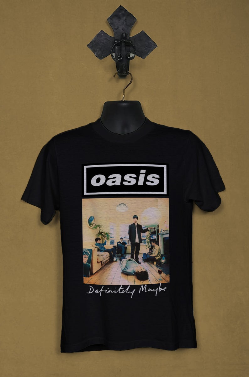 oasis band t shirt