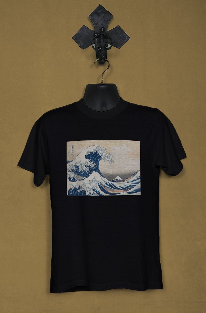 the great wave tee shirt