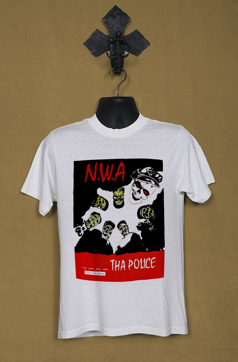 N.W.A. Straight Outta Compton Ice Cube Dr Dre Eazy E T-Shirt 