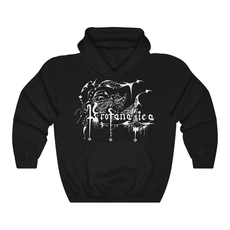 Profanatica Logo Hoodie - newgraphictees.com Profanatica Logo Hoodie