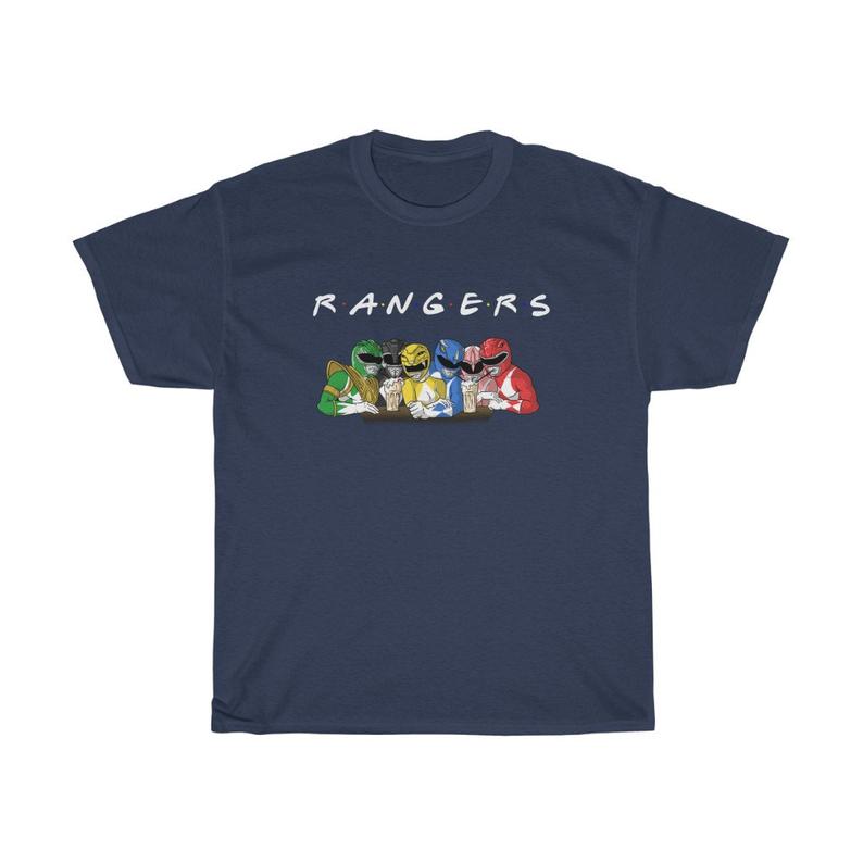 power rangers friends shirt