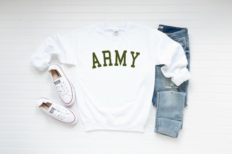 army sweatshirt