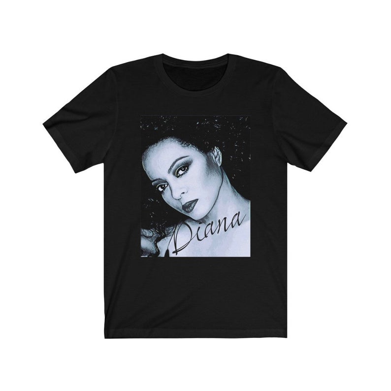 80's Diana Ross T-Shirt - newgraphictees.com 80's Diana Ross T-Shirt
