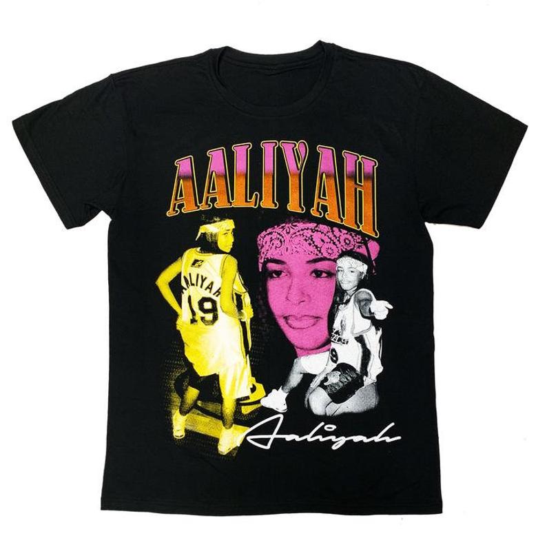 aaliyah t shirt vintage