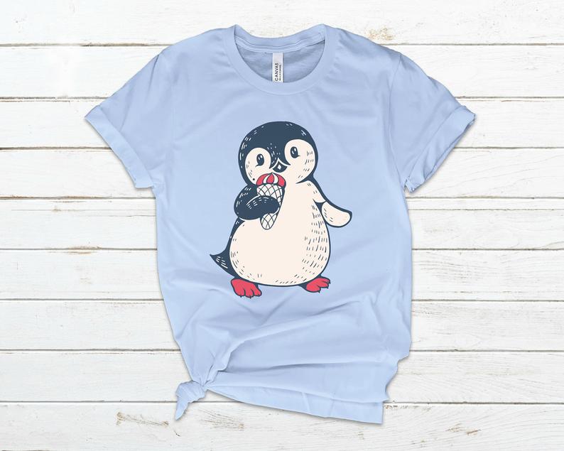 charity penguin t shirt