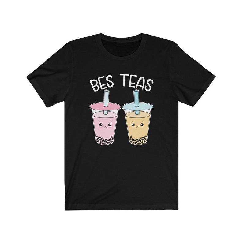 Bes Teas Boba Tea Besties Bubble Tea T-Shirt - newgraphictees.com Bes ...
