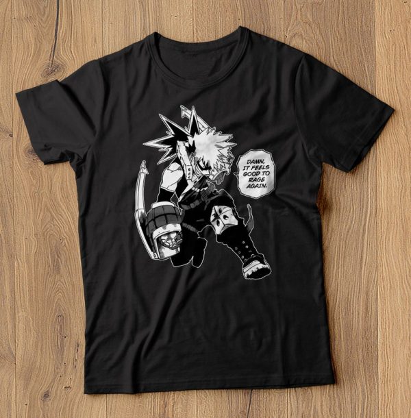 bakugou skeleton shirt