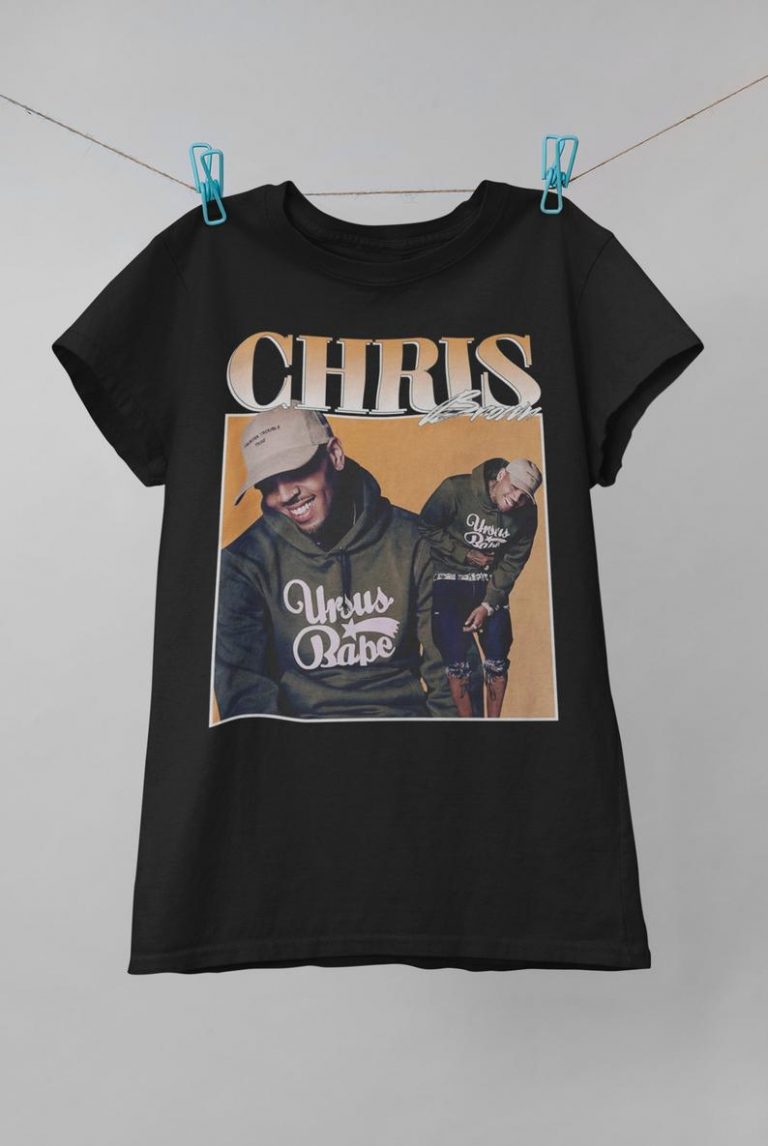 vintage chris brown shirt