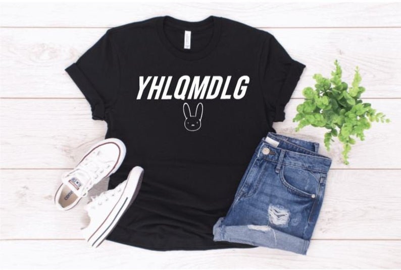 YHLQMDLG Bad Bunny T-Shirt -  YHLQMDLG Bad Bunny