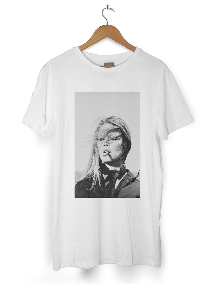 Brigitte Bardot Cowgirl T-shirt - newgraphictees.com Brigitte Bardot ...