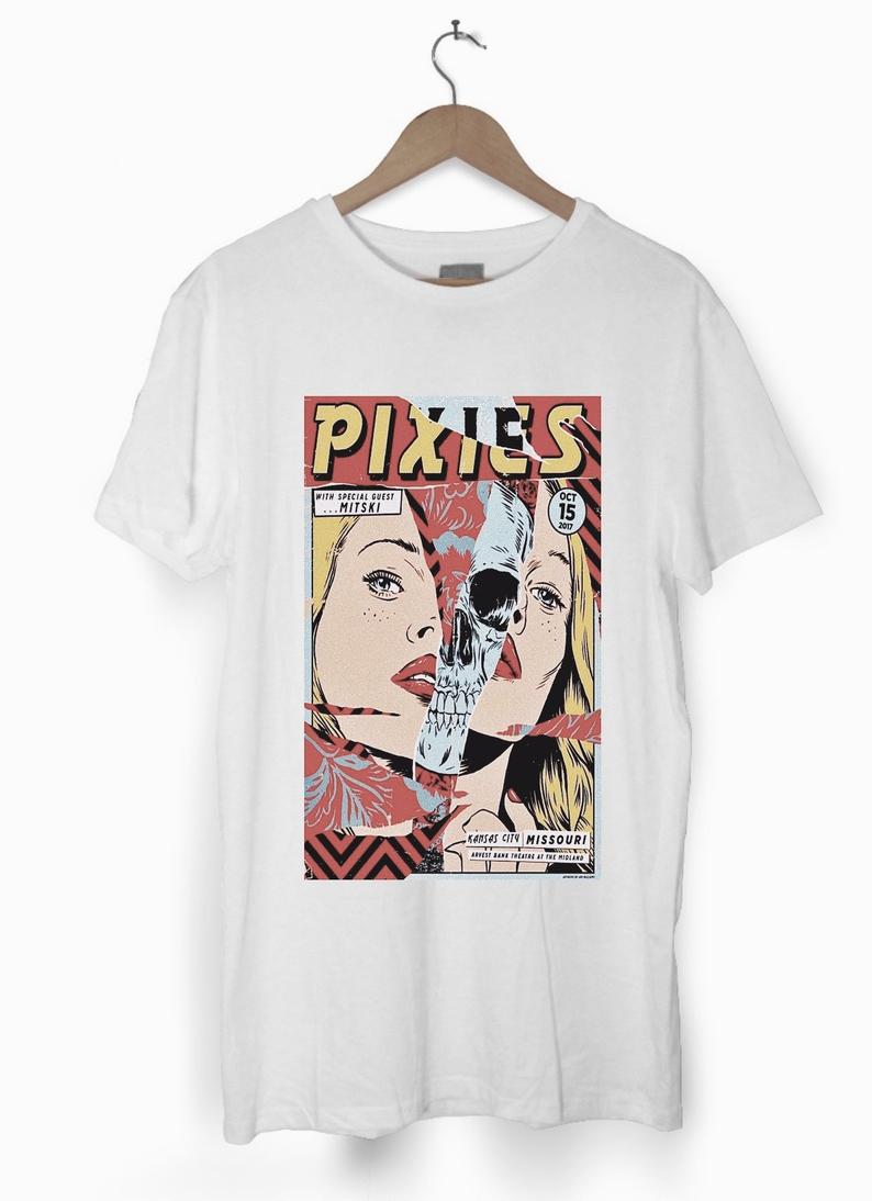 The Pixies Band Tshirt newgraphictees.com The Pixies Band