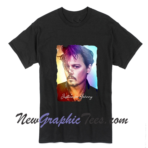 Justice for Johnny Deep TShirt - newgraphictees.com Justice for Johnny ...